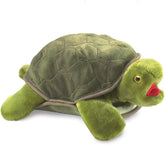 Folkmanis Turtle Plush Hand Puppet, 8"