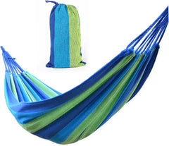 VANZACK Multi-Functional Outdoor Hammock Swing 280x80cm Canvas Garden Hammock for Single Person Camping Travel