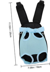 Dog Front Carrier Backpack Cat Front Carrier Backpack Compact and Pet Travel Bag Extra Space Random Color