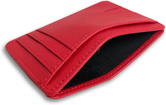 Portable RFID Blocking Card Holder, Pocket Wallets With ID Window, Minimalist Slim Coin Purse