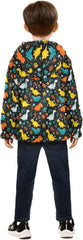 CHIFIGNO Colorful Dinosaurs Toddler Boys Winter Coat Thick Winter Jacket for Kids 3T