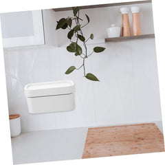 2pcs Wall-mounted Trash Bag Organizers Bag Storage Easy Install Space-saver