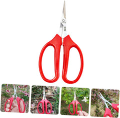 Flower Scissor Pruning Shears Lightweight Gardening Tool Ergonomic Handle for Easy Flower Arrangement and Trimming Comfortable Grip for Various Hand