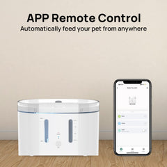 Living Enrichment Cat Water Fountain, 68oz/2L Smart Pet Water Fountain, Ultra Quiet Automatic Cat Water Dispenser, Easy to Clean and Assemble, APP Control, More Feeding Mode, Water Level Alarm