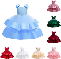 Easter Tutu Dress for Girls Sequin Tulle Fairy Dresses for Toddler Kid Little Girl Fancy Sparkly Birthday Outfit