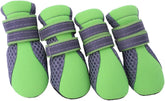 Breathable Mesh Dog Boots Nonslip Sole for Small Dogs for Hiking Running and Daily Walks Protects Paws from Abrasive