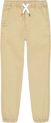 Tommy Hilfiger Boys' Clark Stretch Twill Jogger Pant, Drawstring Closure