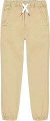 Tommy Hilfiger Boys' Clark Stretch Twill Jogger Pant, Drawstring Closure