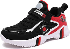 Boys Sneakers Lightweight Breathable Mesh Sports Shoes Casual Walking Sneakers for School Activities Comfortable