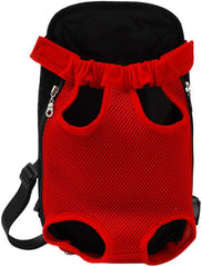 1PC Cat Travel Bag Breathable Pet Backpack for Dogs and Cats Portable Outdoor Pet Chest Carrier with Mesh Design Comfortable and Durable