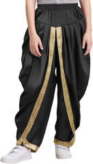 Casual Baggy for Kids Satin Dhoti Pants Trousers for Halloween Carnival Theme Party Fancy