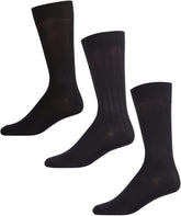 MeMoi Men's 3 Pair Pack Classic Argyle Crew Socks