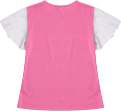 Athletic Shirts for Girls 12to14 Summer Round Neck Short Sleeve T Shirt Top 3 12 Years Athletic Shirts for Girls 12to14