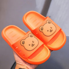 Generic Slides For Kids Bear Slides Boys Girls Summer Slippers Cute Cartoon Open Toe Sandals Thick Swim Shoes for Toddler Boys, GS42qL9Ya
