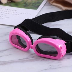 Dog Sunglasses for Pets Uv with Strap Stylish Eye Wear for Dogs and Cats Black