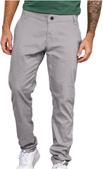 Muscularfit Mens Casual Dress Cotton Linen Pants Loose Fit Straight Legs Fashion Buckle Zipper Business Straight Sweatpants
