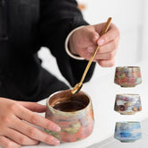 Christmas Tea Cups and Saucers,Ceramic Coffee Cups Ceramic-Hot Chocolate Gift Sets,Ceramic Mugs,Ceramic Coffee Cups,Dishwasher & Microwave Safe-Tea Cup Set,White Elephant Gifts for Adults Useful (A3)