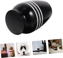 Housoutil Pet Cremation Urn Memorial Pet Urn Metal Pet Urn for Ashes Keepsake Urn