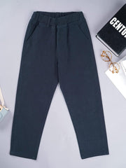 ZUYPSK Kids Boys Pull-on Jogger Pants Elastic Waistband Chino Pants Children School Uniform Formal Long Trousers