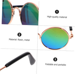 10pcs Dog Puppy Cat Sunglasses Small Breed Dog Accessories Fashion Pet Goggles for Photo Props