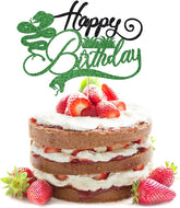 18PCS Cherry Cupcake Toppers Red Glitter Fruit Theme Sweet Cherry Cupcake Picks for Cherry Theme Baby Shower Kids Birthday Party Cake Decorations Supplies