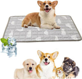 Cooling Mat for Dogs,Washable Non-Slip Pet Summer Cool Mats for Small Large Dogs Indoor,Portable Pet Travel Mats for Car Seat,Self-Cooling Mat for Dogs & Cats,Portable Dogs Cool Bed for Summer
