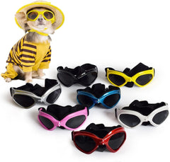 2pcs Dog Sunglasses for Pets Uv for Dogs and Cats Black Pet Eyewear Vent Design for Wind and Dust