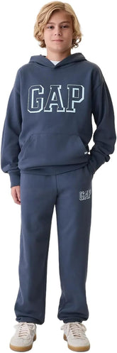 GAP Boys' Heritage Logo Pull-on Jogger Sweatpants