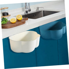 3pcs Kitchen Hanging Trash Can Bins Lids Under Sink Waste Bin Recycling for Kitchen