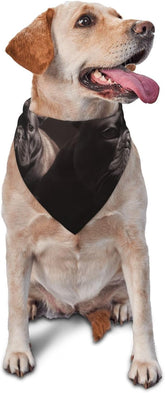 Bulldog Dog Bandana Pet Scarf Accessories for Small Medium Dogs Cats Photo Prop, Triangle Pet Bandanas Adjustable Puppy Bib Washable Dog Kerchief Puppy Neckerchief