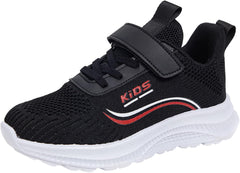 Boys Girls Mesh Sneakers Kids Unisex Lightweight Breathable Athletic Running Tennis Fitness Shoes for Toddler/Big Kids