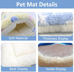 Dog Bed Mat–Soft & Comfortable Puppy Kennel Pad for Crate–Durable Crate Bed & Mat for Dogs & Cats–Ideal for Crate Use (Yellow-Love, S:11x15inches)