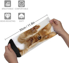 11.8 Inch Ankle Socks Stretch Out A Hand Socks for Women Men Low Cut Thin Sock Soft Moisture-Wicking Sock for Running Sports