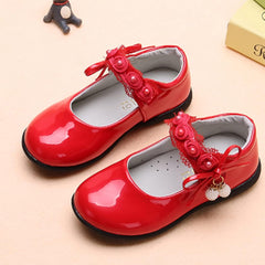 Girls Mary Jane Shoes School Kids Uniform Flat Ballet Strap Dress Formal Slip-On Shoes Performance Girl Church Shoes