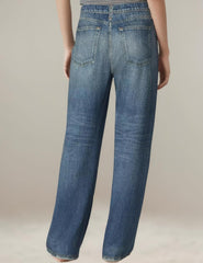 French Terry Sweatpant Jeans Denim Sweat Pants Look Like Jeans Baggy Wide Leg Stretch Pants Jeggings for Women Trendy