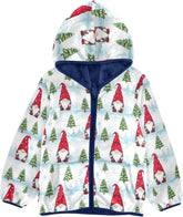 Christmas Gnomes Toddler Boys Winter Coat Thick Winter Jacket for Kids 3T