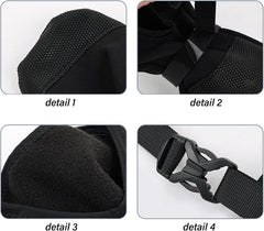 Dog Front Paws Protective Boot Paws Healing Shoes Adjustable Waterproof Dog Shoe Wound Care Footwear for Wood Recovery