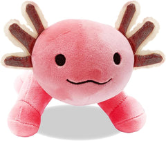 1Pcs Axolotl Plush Toys,10.8 Inch Lovely Soft Stuffed Pillow Dolls Toy Home Decoration for Kids Toddler Adult, Cute and Cuddly Axolotl Stuffed Animal Figure Gifts Christmas Halloween Birthday(Blue)