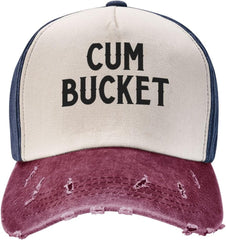 Men and Women 100% Washed Cotton Baseball Hat Adjustable Cum Bucket Dad Hat Classic Trucker Cap
