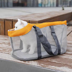 Cat Backpack, Pet Carrier Bag Handbag Sling Bag for Cat Dog Portable Camping Hiking Bag Cat Travel Bag for Small Pet