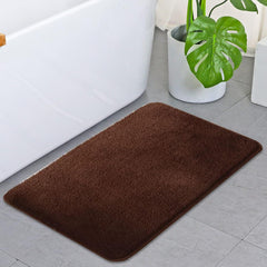 Bathmats for Bathroom, Absorbent Memory Foam Machine Washable Non Slip Bathroom Rug,Plush Soft Microfiber Cozy Quick Dry Bath mat for Shower Floor Bathtub Kitchen Living Room Home Indoor