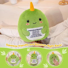 Axolotl Plush Toy, Inspirational Support Cute Axolotl Stuffed Animal, Toys Axolotls Stuff Plush Pillow Soft Plushie Doll Gifts Home Decoration for Girls Boys Kids Toddler