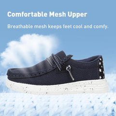 Ahannie Boys Girls Loafers Toddler Kids Slip On Casual Mesh Shoes(Toddler/Little Kid/Big Kid)