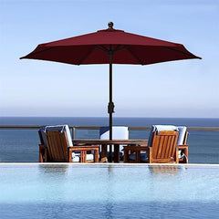 Replacement Parasol Canopy 200cm-6/8 Arms|230cm-8 Arms|250cm-6/8 Arms|270cm-6/8 Arms|300cm-6/8 Arms|350cm-8 Arms Waterproof Anti-ultraviolet Replacement Umbrella Cloth(Grass green,6 RIBS: 200CM/6.5FT)