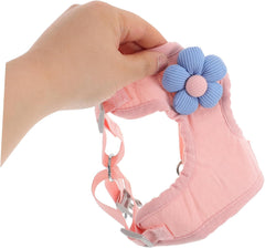 Yardwe Dog Harness and Leash Small and Medium Dogs Adjustable Soft Vest for Comfortable Walking and Training Secure Chest Strap and Leash Attachment Easy to Clean Materials for Daily Use