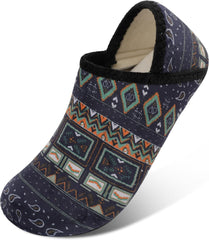 Scurtain Unisex Adults Rubber Sole Slippers