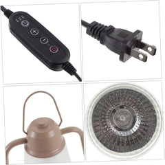 Jar Candle Warmer Lamp Electric Wax Warmer for Jars Modern Decorative Lamp Us Plug