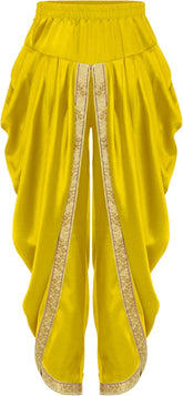 Hansber Kids Boys Casual Baggy Pants Satin Dhoti Trousers Halloween Carnival Theme Party Pants