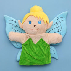 Castle Hand Puppets Fairy Tales Queen & King, Princess & Prince, Elf & Witch Plush Toys Role-Play Toy Puppets for Kids Storytelling Imaginative Pretend Play Teaching Preschool(Prince)