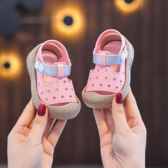 IWIHMIV Boys Athletic Sandals Baby Boy Sandals Girls Lightweight Summer Closed Toe Non Slip Soft Bottom Water Shoes